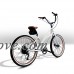 E Belizo Lady Beach Cruiser Shimano 9 Speed Electric Bike Ebike Bicycle  350W Motor Panasonic Lithium Battery - B07FTQ8D2F